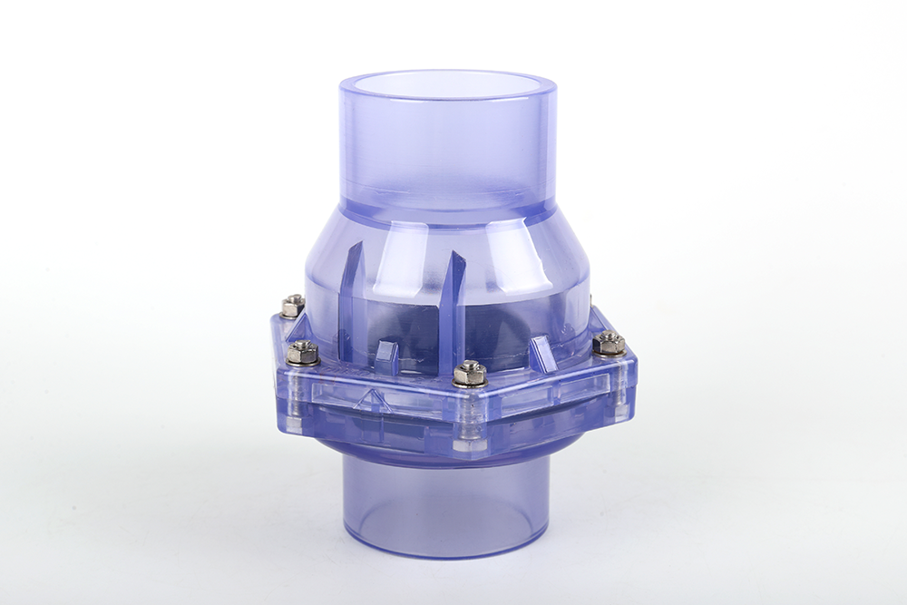 万州透明翻板式止回阀